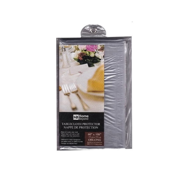 IH Casa Decor Clear Vinyl Tablecloth Protector (60 X 120)