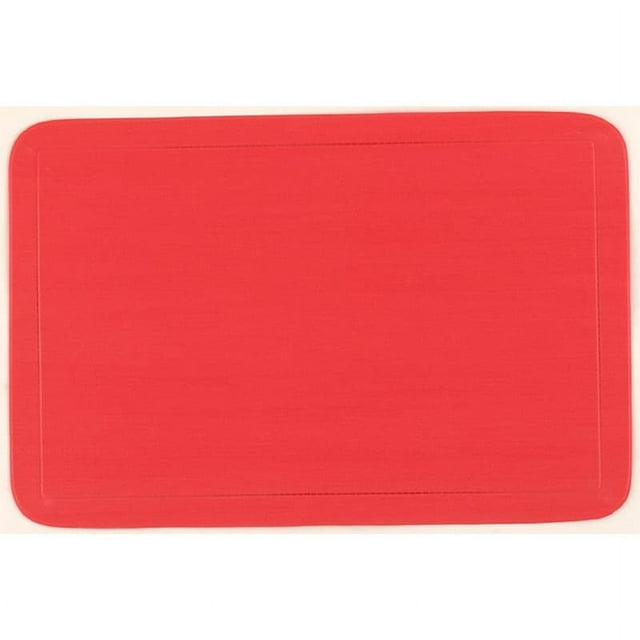 IH Casa Decor Plastic Placemat (Red) Set of 12