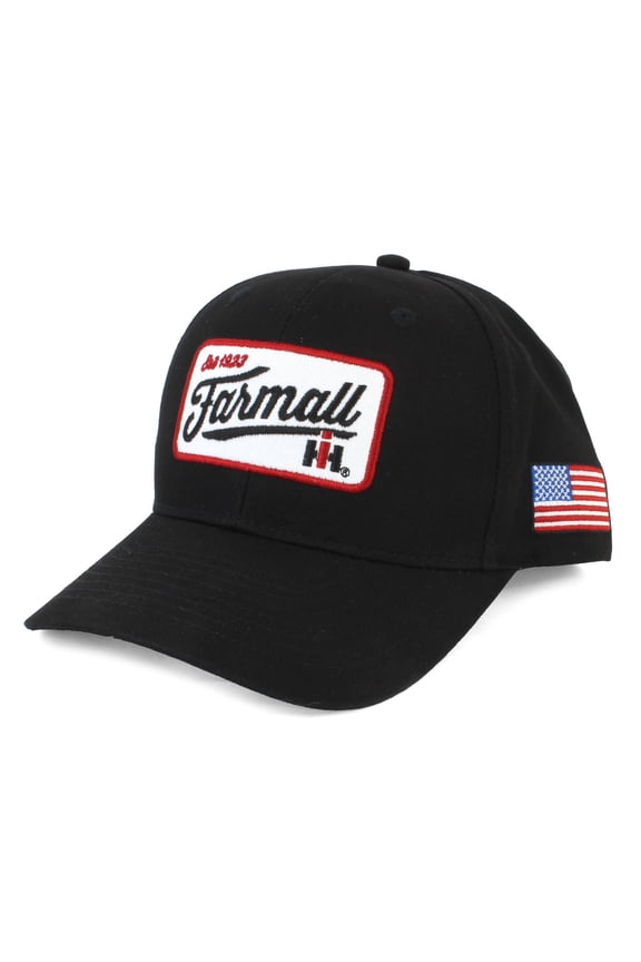 IH Farmall Est. 1923 Embroidered Cap with USA Flag on Side OBT551