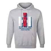 IH Patriotic - CASE IH International Harvester Men's Pullover Hoodie
