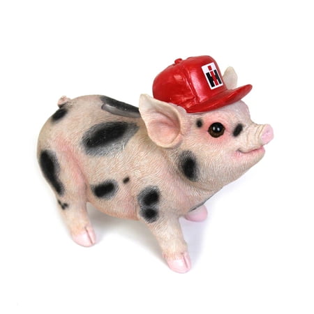 IH Polyresin Spotted Piglet Bank 6864
