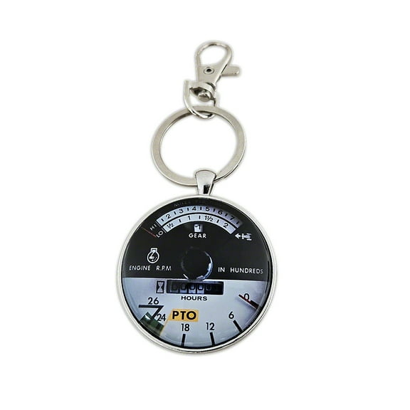 IH Tachometer Keychain Fits International Tractor