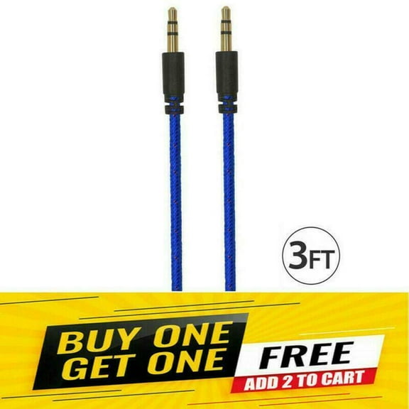 IH WIRELESS 3.5mm Aux Cord Auxiliary Audio Cable Male to Male For Car Headphone Cellphones