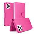 thumbnail image 1 of IH WIRELESS For Apple iPhone 14/13/12  Wallet Case, Leather Wallet Flip Case, 1 of 11