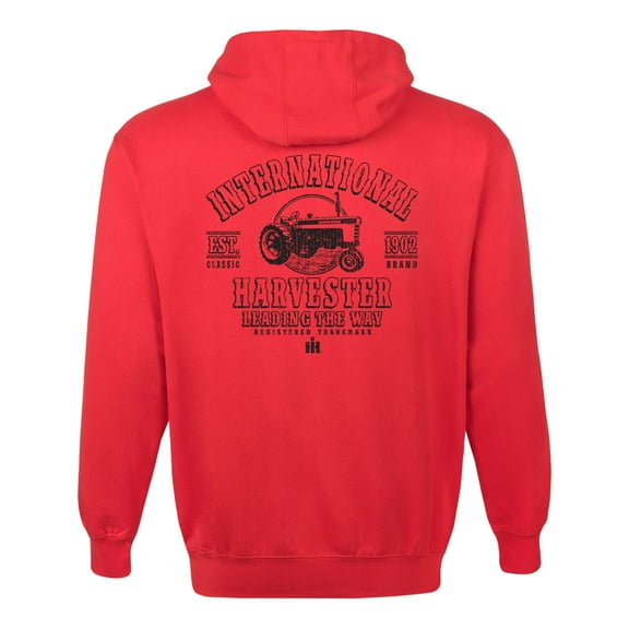 IH Western Look - CASE IH International Harvester Men's Pullover Hoodie