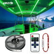 IHNZCB 16 ft UV LED قطاع أسود ضوء ليلة الصيد قارب الأشعة فوق البنفسجية 12 v DC الأخضر PCB