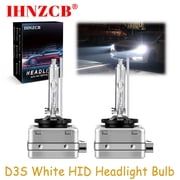 IHNZCB D3S Xenon White High Intensity Discharge 6000K Automotive Bulb Fits Universal 2 Pack