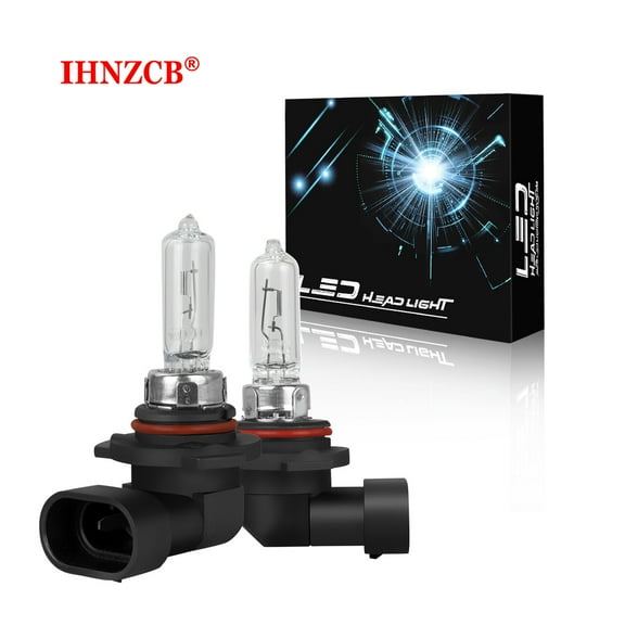 IHNZCB 2x 9012/HIR2 Halogen High/Low Beam Headlight Bulbs 3400K Super Bright White