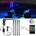 thumbnail image 1 of IHNZCB 4*Under Dash Footwell LED Interior Light Kit for All Cars Accent Light Glow Neon Lamp, 1 of 11