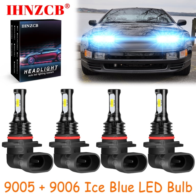 IHNZCB 9005+9006 for Nissan 300zx 1990-1996 Ice Blue Led