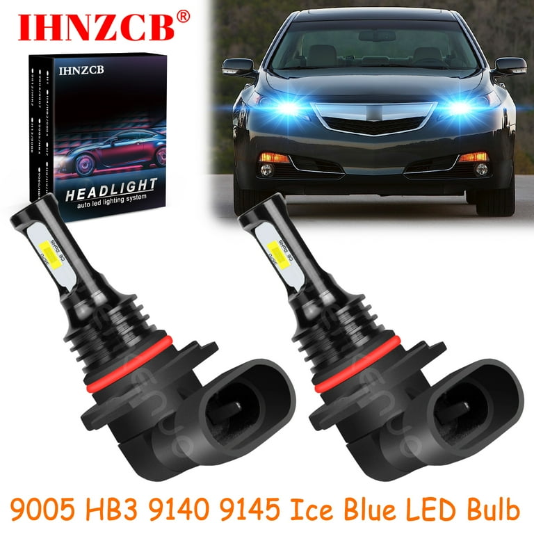 IHNZCB 9005 9140 9145 for Acura Tl 2007-2008 Ice Blue Led