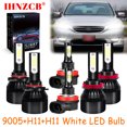 thumbnail image 1 of IHNZCB 9005+H11+H11 for Honda Accord 2013-2015 White Led Headlights Bulb High Low Beam Fog Light,C9B,Y07, 1 of 19