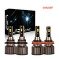 thumbnail image 1 of IHNZCB 9005+H11 LED Headlights Bulbs 6000K White Extreme Super Bright High/Low Beam Kit Replacement, 1 of 11