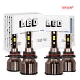 thumbnail image 1 of IHNZCB Combo 9005 9006 LED Headlight Bulb High/Low Dual Beam 6000K White, 1 of 12