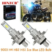 ihnzcb لـ bmw r1100r r1100gs r1150r r1150rs - 2x hs1 9003 h4 hb2 المصابيح الأمامية 55w الجليد الأزرق ytl ، ضوء الدراجات النارية ، y10