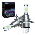 thumbnail image 1 of IHNZCB For NISSAN Versa 2007-2019 - 2X H4 9003 HB2 LED Headlight Bulb High/Low Beam, 1 of 8