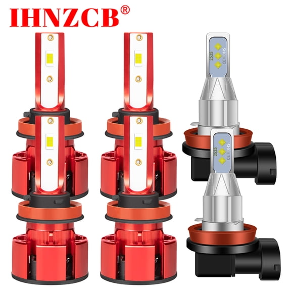 IHNZCB For Nissan Altima 2007-2018 LED Headlight Bulb High Low Beam Fog Light White Z4QC