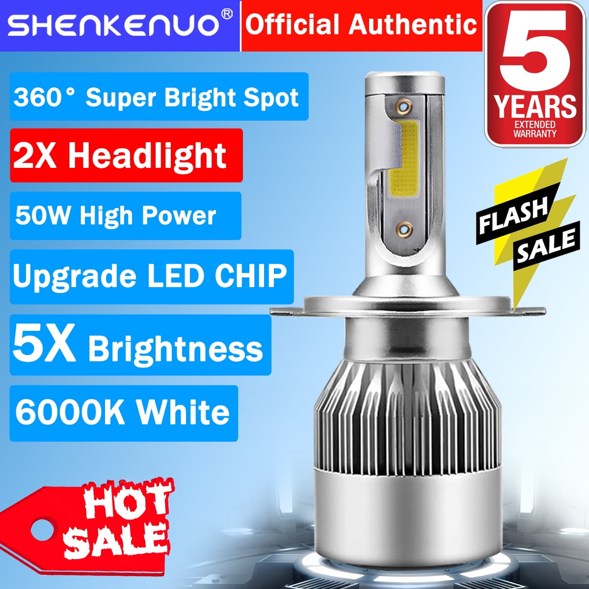IHNZCB For Toyota Sienna 1998 1999 2000 2001 2002 2003 Led Headlight ...