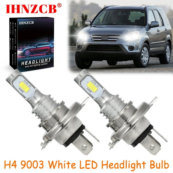 IHNZCB H4 9003 for Honda Crv 1997-2004 2007-2014 White Led Headlights Bulb High Low Beam,YTB,Y143