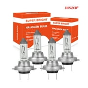 IHNZCB H7 + H7 Car Halogen Bulbs, Ultra White Light Bulbs Fog Light BulbsSuper Bright Low Beam Bulbs Auto Lights Universal for Most Cars, Trucks, SUVs White