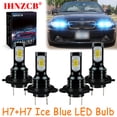 thumbnail image 1 of IHNZCB H7+H7 for Bmw 330ci 325ci 2001-2006 525i 530i 2004-2007 Ice Blue Led Headlights Bulb High Low Beam,HKL,Y13, 1 of 11