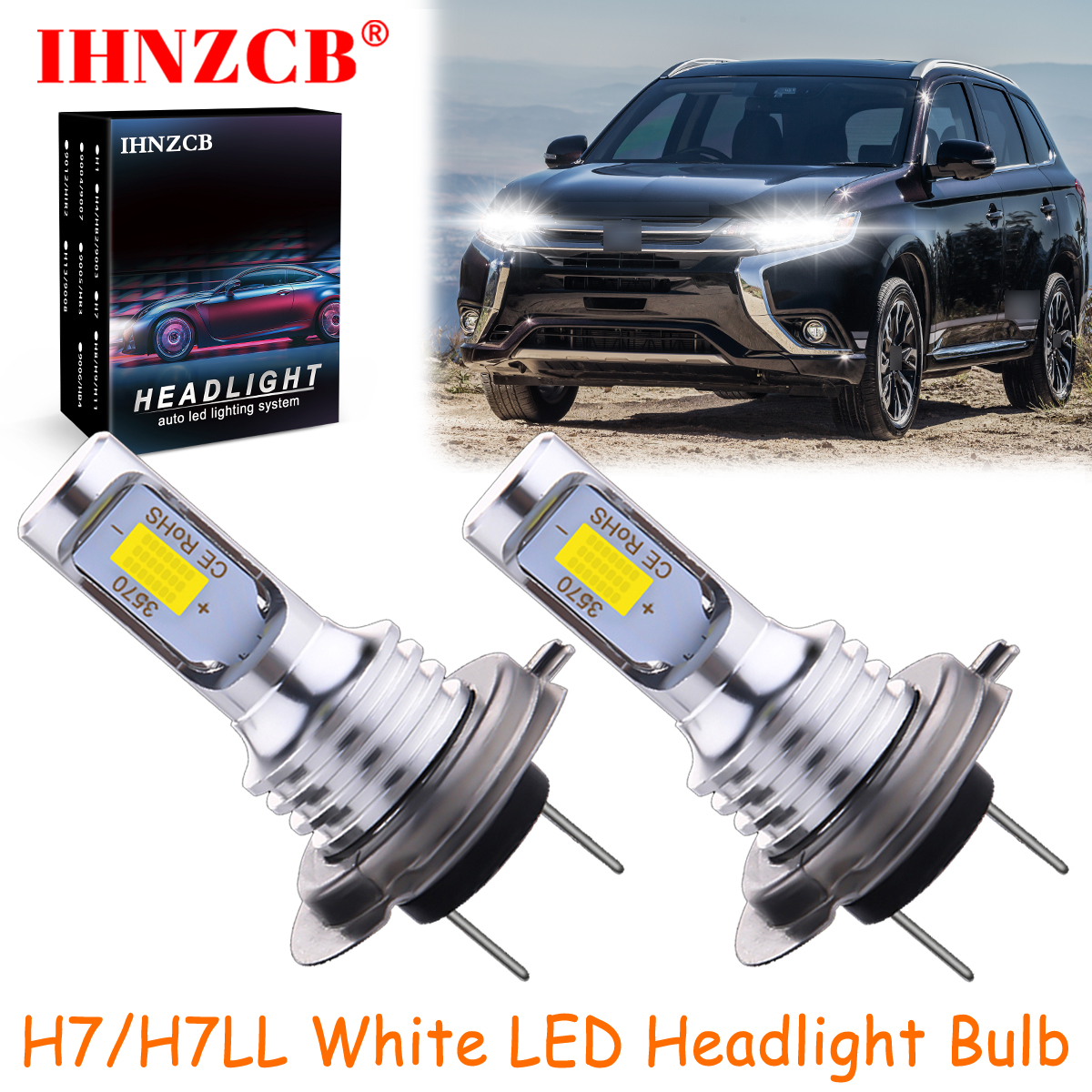 Phillips H7LLC1 Long Life Bulb H7 Headlight Bulb