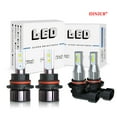 thumbnail image 1 of IHNZCB LED Headlights 9005/9006 High Beam 9007 Low Beam Bulbs Super Bright 6000K White, 1 of 19
