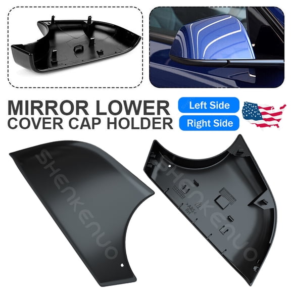 IHNZCB Left & Right Side Rearview Mirror Cover Lower Holder 8202202 8202203 For 2020-2023 Tesla Model Y,Y01