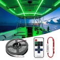 thumbnail image 1 of IHNZCB RV Awning Camper 16ft Green Beam Color Changing LED Strip Light Kit, 5M Lights US Stock, 1 of 15