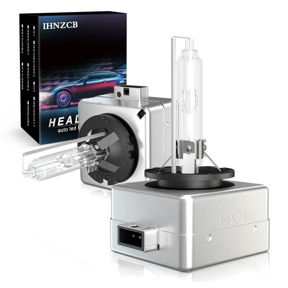 IHNZCB Xenon D3S HID Bulbs Kit 35W OEM Headlight Direct Replacement 6000K