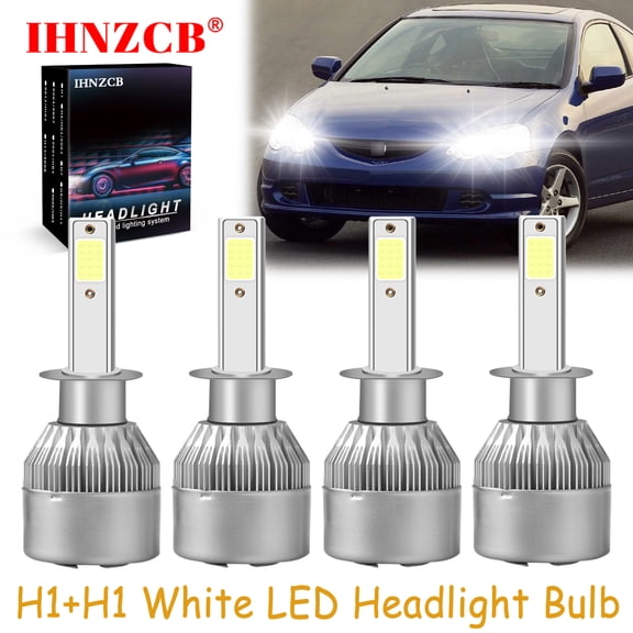 IHNZCB for Acura Rsx 2002-2004 Led Headlights Bulb High Low Beam,H1+H1,C6,Y01