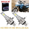 thumbnail image 1 of IHNZCB for BMW F650 F650GS F650ST F800R - 2X HS1 9003 H4 HB2 LED Headlights Bulb 50W White YTB,Motorcycle Light,Y04, 1 of 11