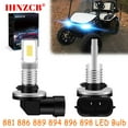 thumbnail image 1 of IHNZCB for Ezgo Txt Medalist Shuttle Workhorse Rxv Cart Tractor / Lawn Mower LED Headlights Bulb 881 886 889 894 896 898 Ice Blue,Y32, 1 of 12