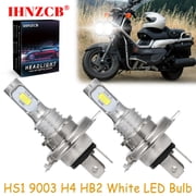 IHNZCB for Honda Big Ruckus 250 PS250 2005-2006 - 2X HS1 9003 H4 HB2 LED Headlights Bulb 50W White YTB,Motorcycle Light,Y14