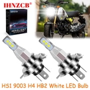IHNZCB for Honda Grom 125 2014-2015 2X HS1 9003 H4 HB2 LED Headlights Bulb 55W White LXB,Motorcycle Light,Y40
