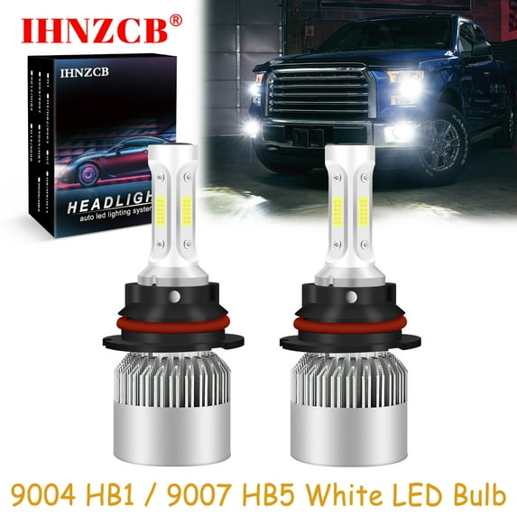 IHNZCB for Jeep Liberty 2002-2007 Combo 9004 Led Headlights Bulb High Low Beam Light,Y32