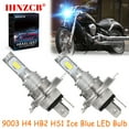 thumbnail image 1 of IHNZCB for Kawasaki Vulcan EN500 VN700/A VN750 - 2X HS1 9003 H4 HB2 LED Headlights Bulb 55W Ice Blue YTL,Motorcycle Light,Y60, 1 of 12