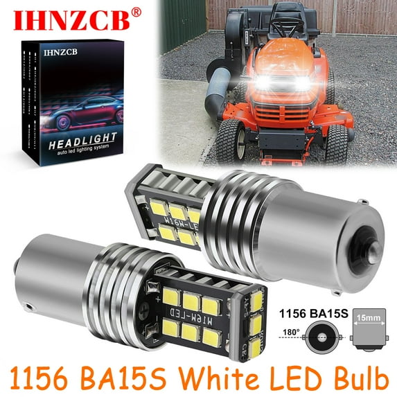 IHNZCB for Kubota T1460 T1560 T2090 12v 2x Bright Led Headlights Light Bulbs