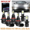 thumbnail image 1 of IHNZCB for Nissan 300zx 1990-1996 White Led Headlights Bulb High Low Beam Fog Light,9005+9006+H3,HKB,Y03, 1 of 12