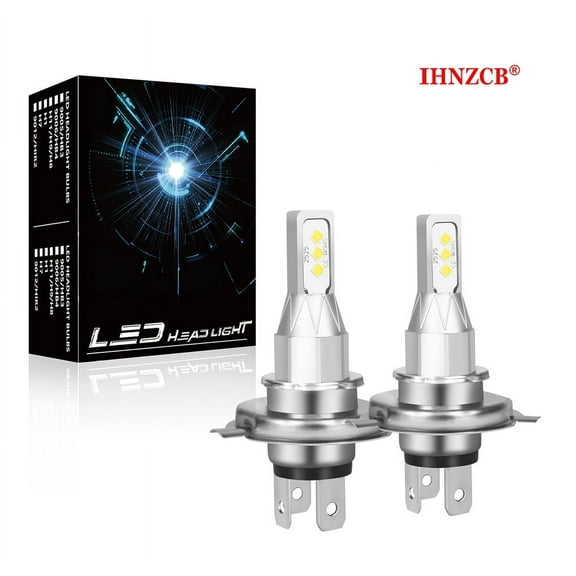 IHNZCB for Suzuki Bandit GSF1200 GSF600S GSF400 2X HS1 9003 H4 HB2 LED Headlights Bulb 55W White LXB,Motorcycle Light