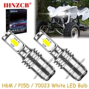 IHNZCB for Yamaha Yfz450 Yfz 450 Yfz450r 2004-2021 Atv Super Bright Led Headlights Bulb,H6m P15d 70023,C62