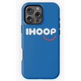 thumbnail image 1 of IHOOP Blue Basketball Phone Case for iPhone 16 15 14 13 12 11 Pro Max, 1 of 2