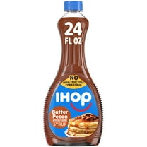 IHOP Butter Pecan Artificially Flavored Syrup, 24 fl oz Bottle