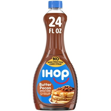IHOP Butter Pecan Artificially Flavored Syrup, 24 fl oz Bottle