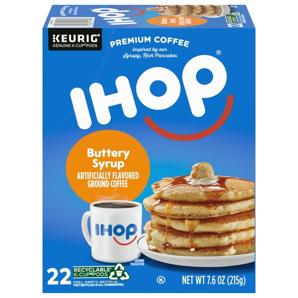 IHOP Buttery Syrup Kcup Pod, 22 ct