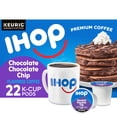 thumbnail image 1 of IHOP Chocolate Chocolate Chip Flavored Keurig K-Cup® Coffee Pods, 22 ct Box, 1 of 15