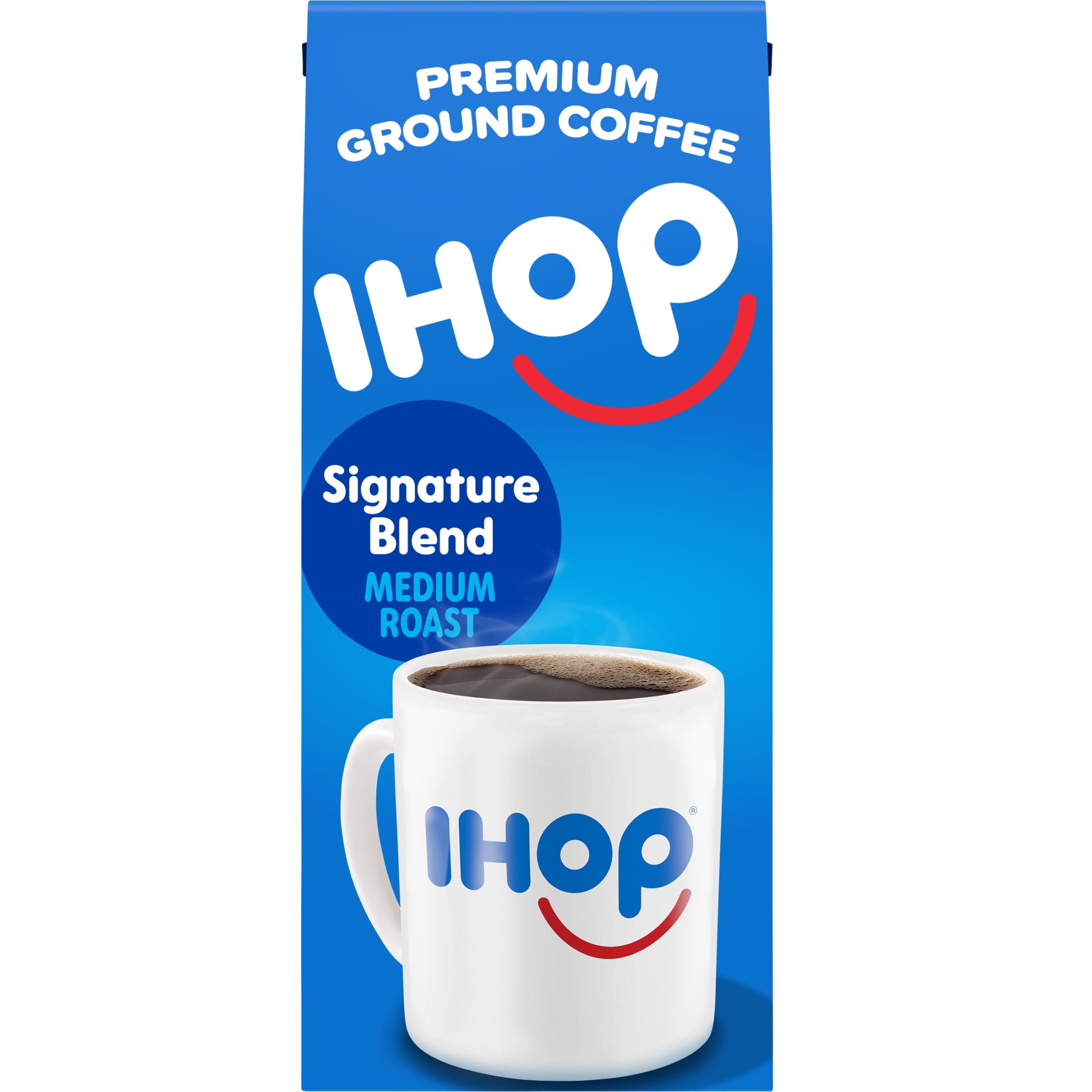 IHOP Medium Roast Signature Blend Ground Coffee, 12 oz Bag