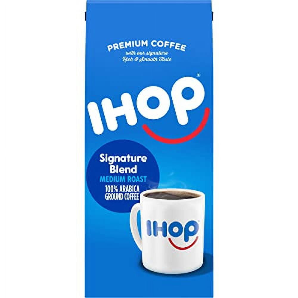 IHOP Medium Roast Signature Blend Ground Coffee, 12 oz Bag