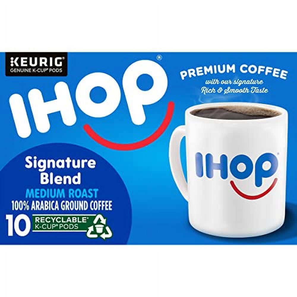 IHOP Medium Roast Signature Blend Keurig KCup Coffee Pods, 10 ct Box