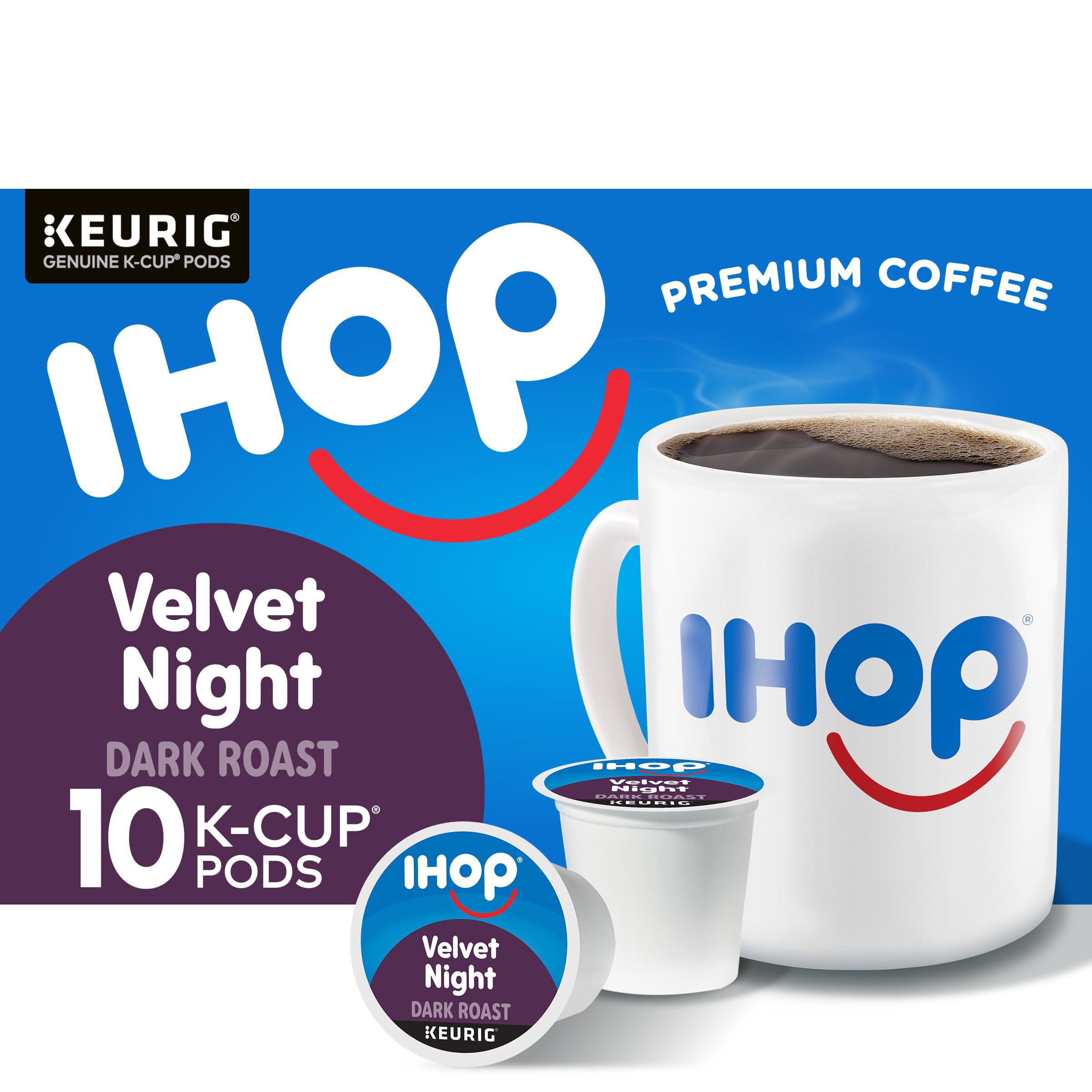 IHOP PODS REGULAR COFFEE PODS Velvet Night Dark Roast